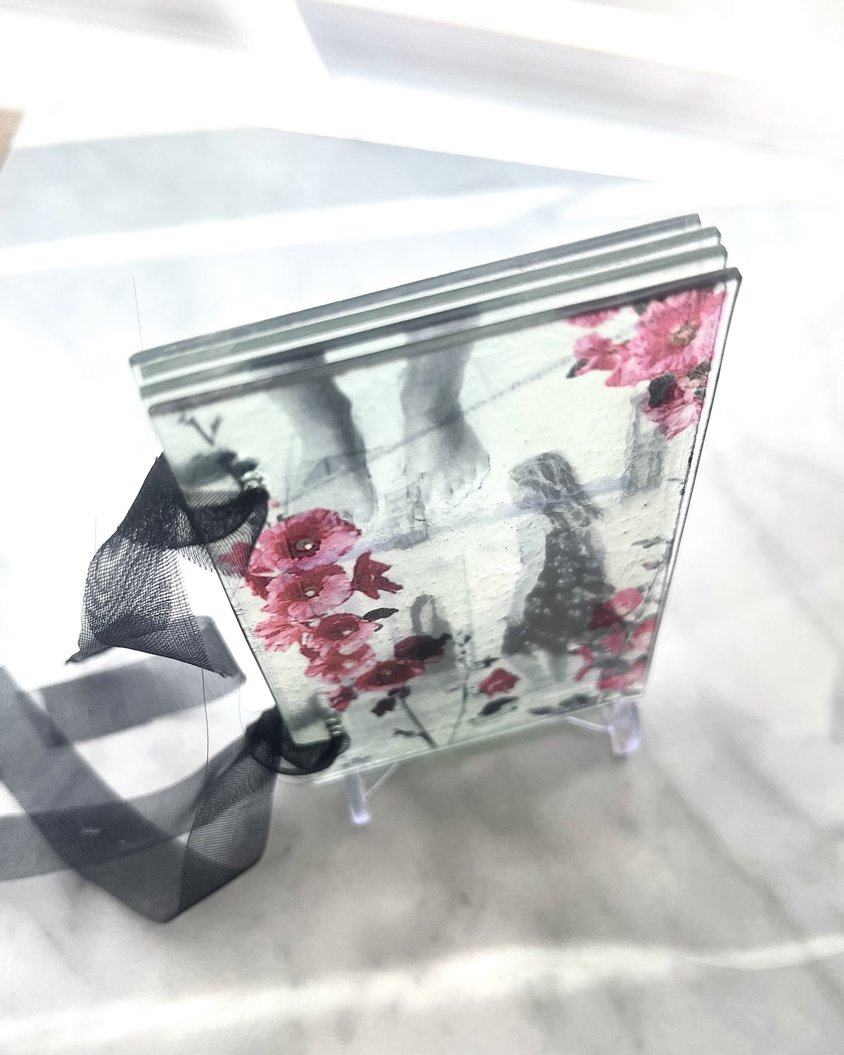 Glass Book #9 - Hollyhock Island