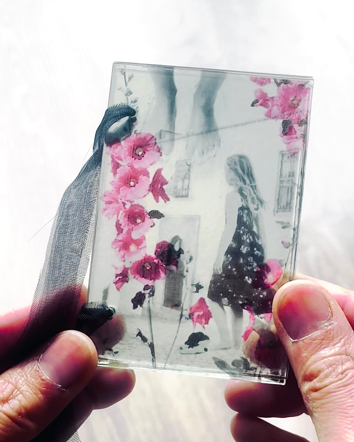 Glass Book #9 - Hollyhock Island