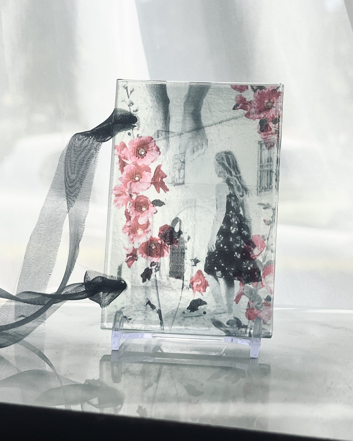 Glass Book #9 - Hollyhock Island
