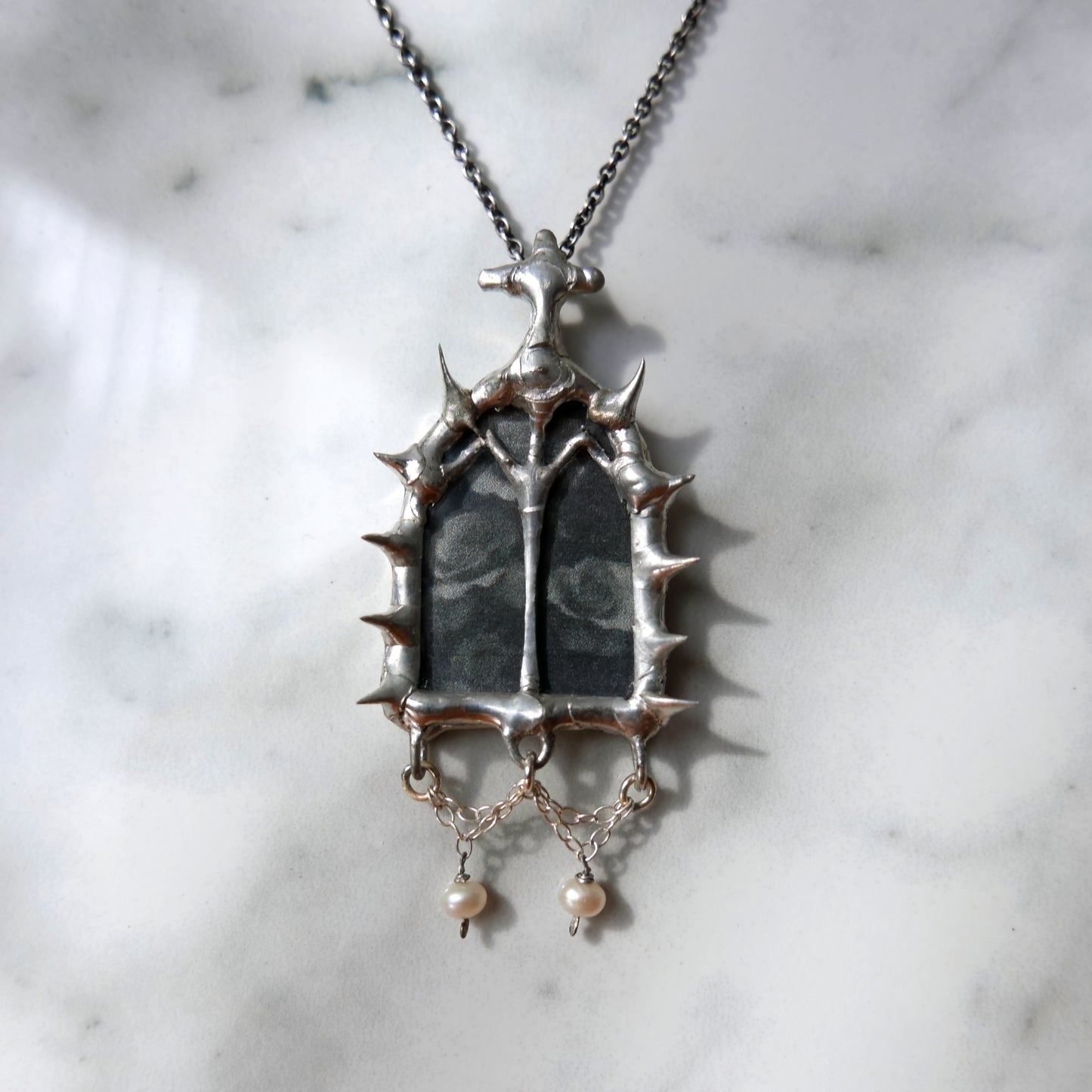 medieval cathedral pendant church window cathedral cross romantic gothic halloween jewelry grunge alt core dark academia spiky jewelry punk coffin nail jewelry whimsicore